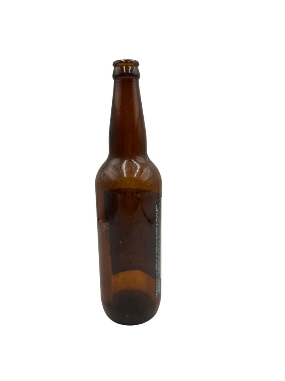 Georgia Peach Wheat Beer Amber Glass Bottle Vintage 650mL Collectible Empty